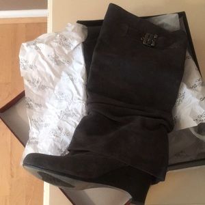 Naughty Monkey Gray Boots